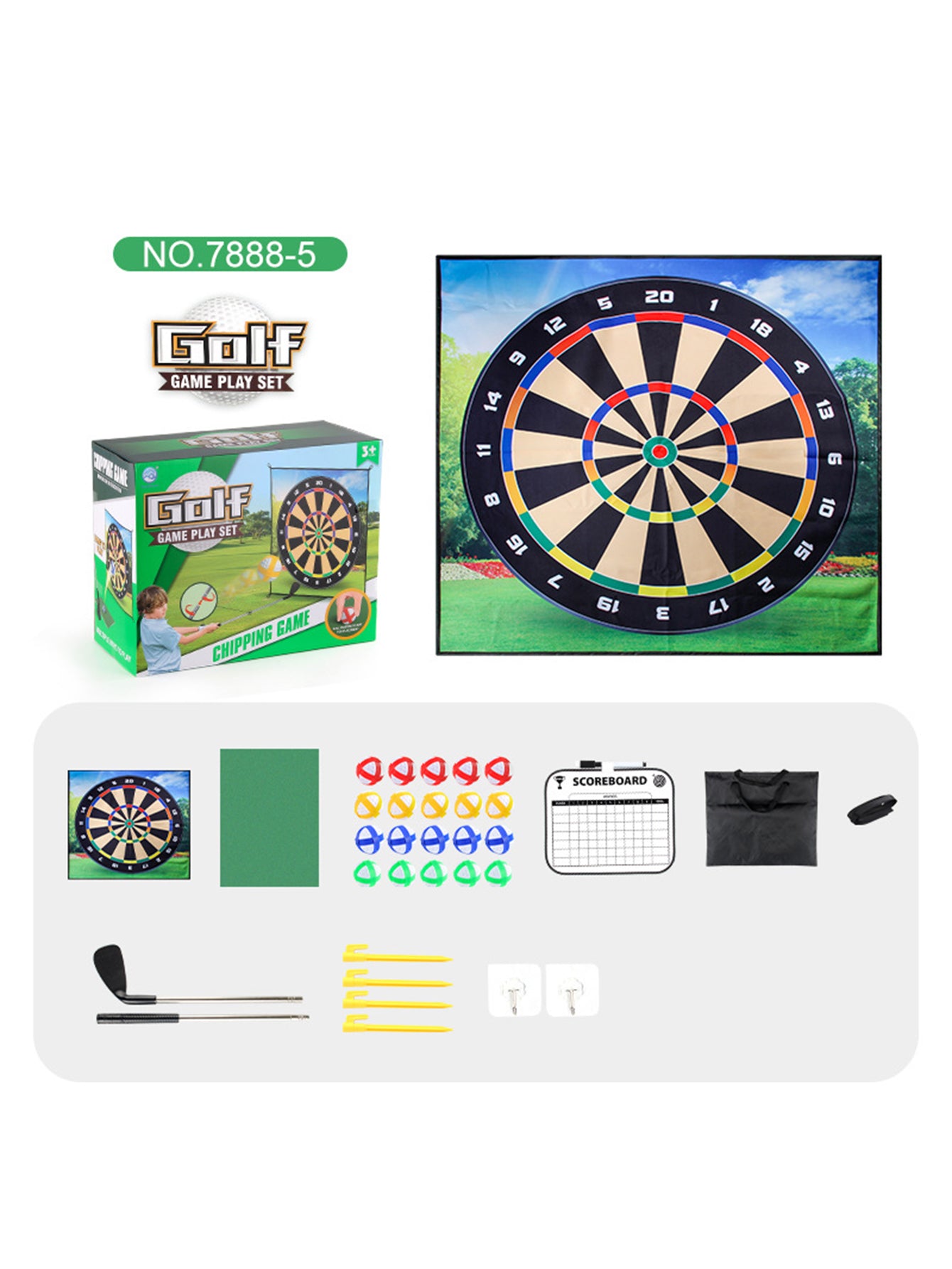 Children's Thickened Golf Game Mat Set