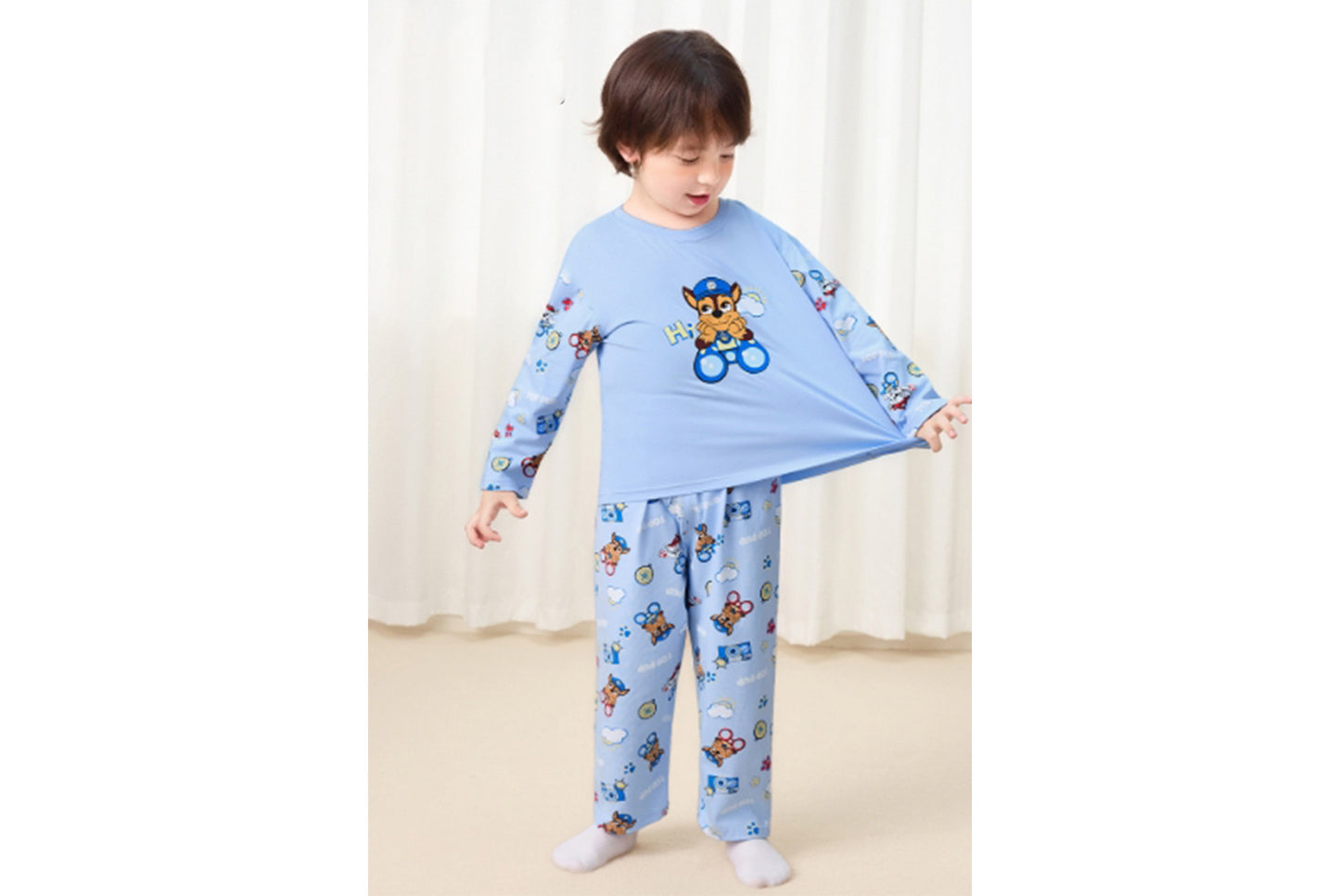 **Class A Children's Antibacterial Loungewear Set**