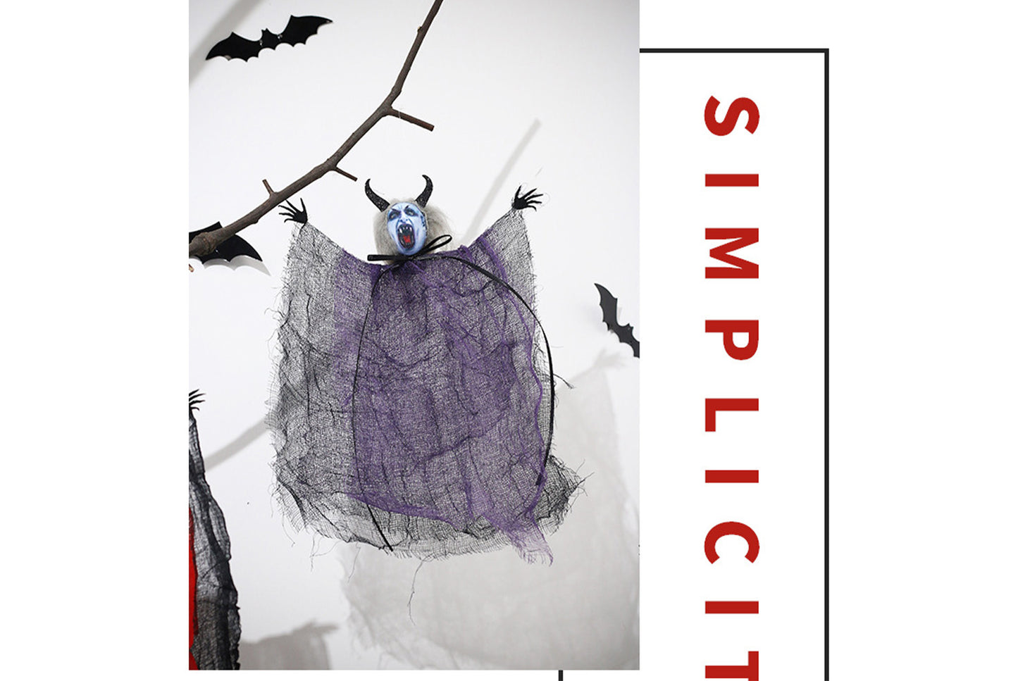 Halloween Decorations, Scary Ghost Doll Pendant, Haunted House Decoration Props