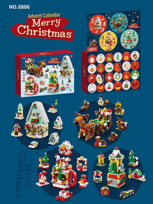 Christmas Surprise Blind Box Building Block Set