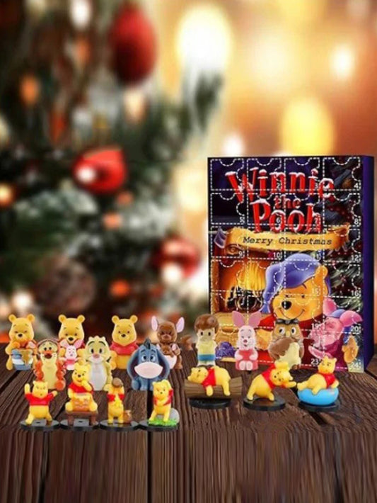 Christmas Mickey Mouse Blind Box Decorations Disney Countdown Calendar Gift