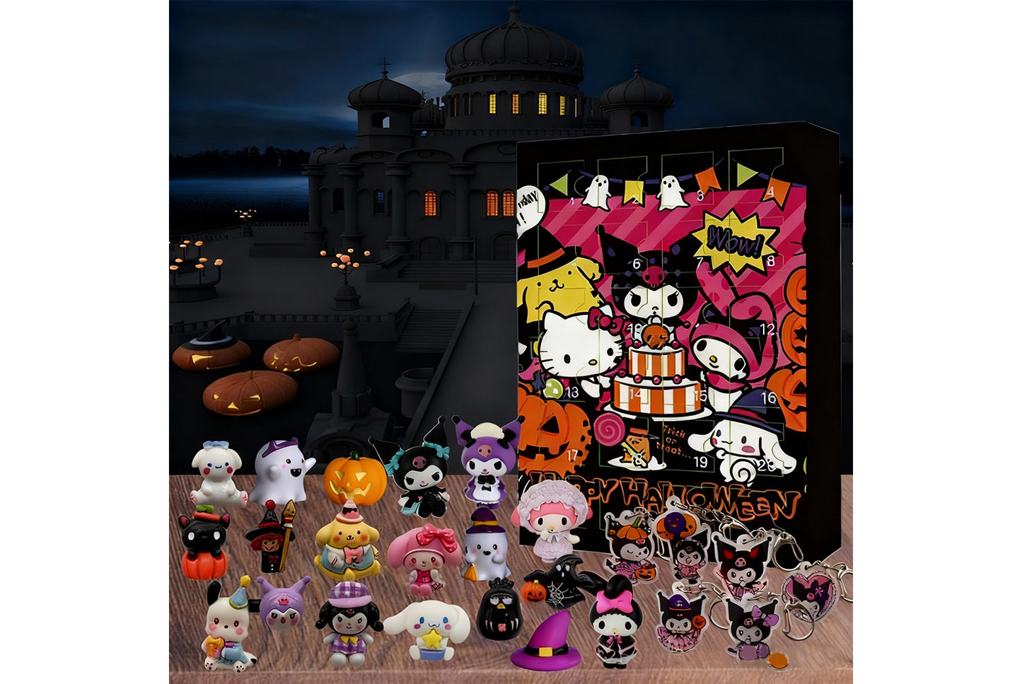 Sanrio Series 24-Grid Countdown Calendar