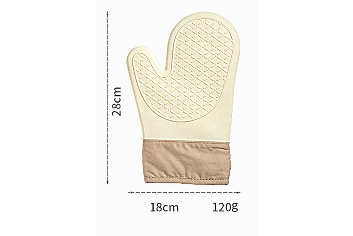 Thickened Silicone Heat-Resistant Gloves