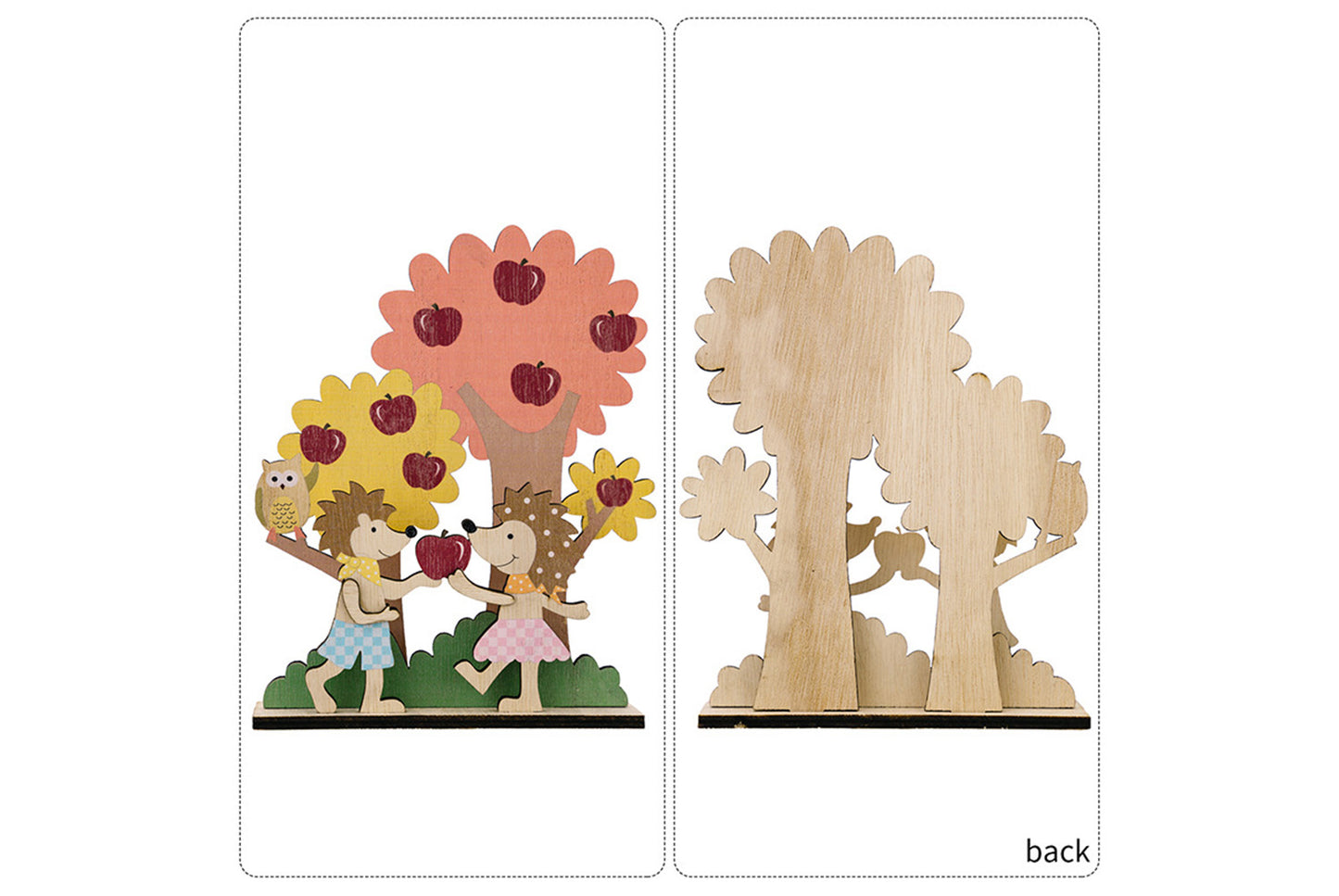 Harvest Season Wooden Decorative Ornaments