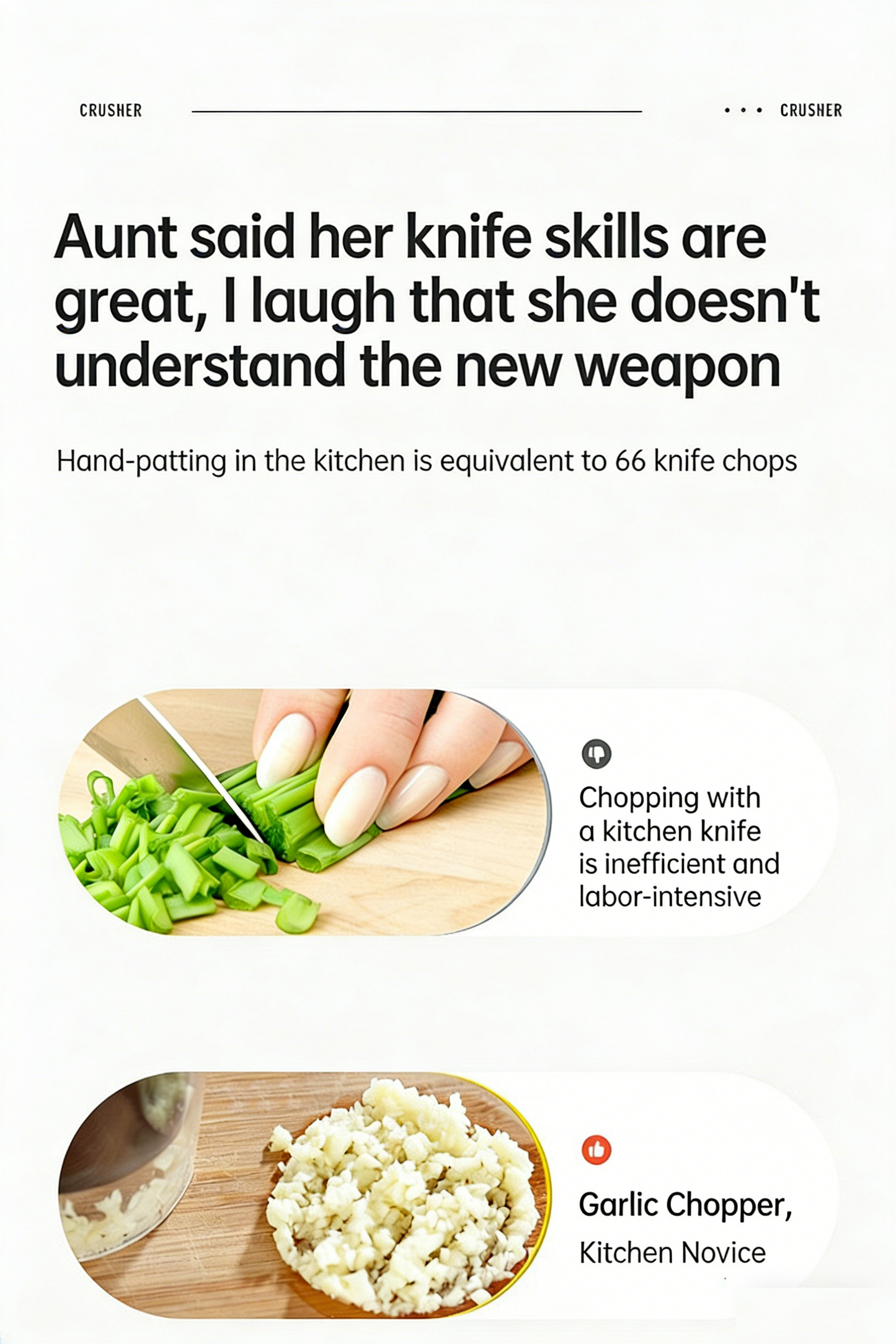 Stainless Steel Manual Garlic Cutter