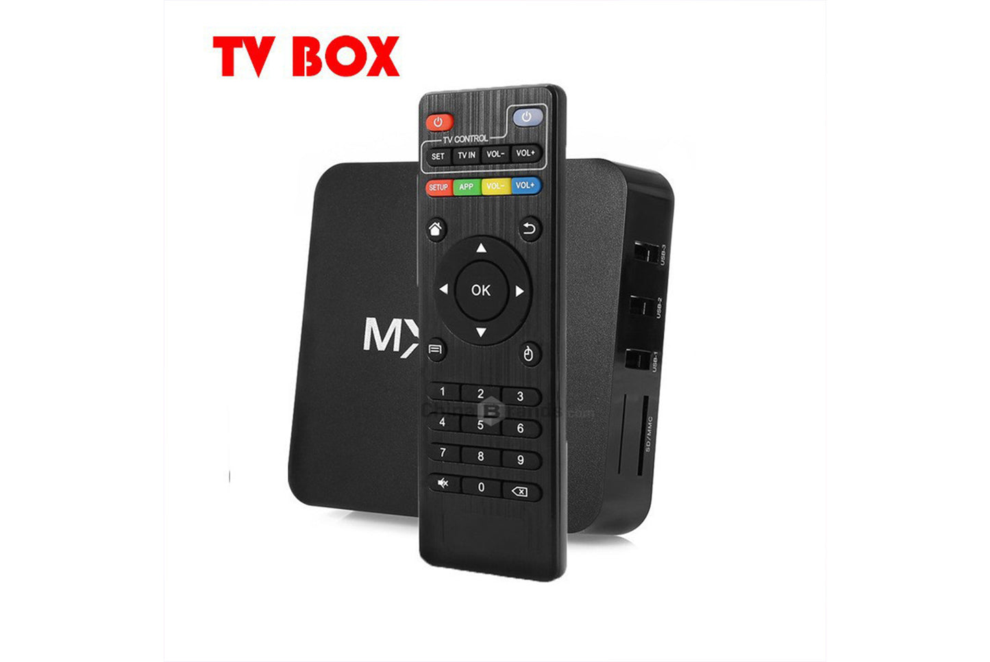 **XQPRO 4K Smart Internet Set-Top Box 8GB+128GB UK Edition**(UK plug)