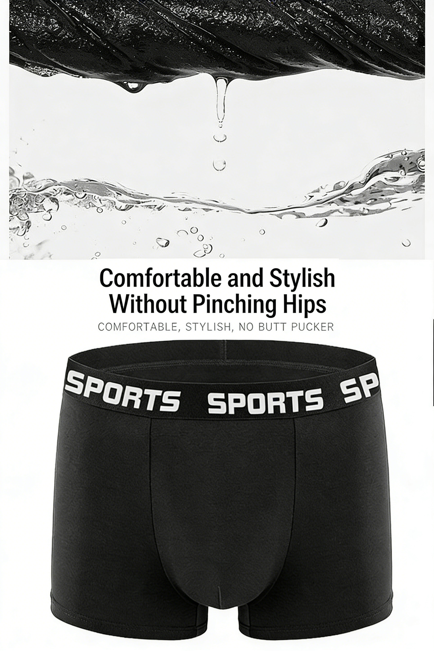 **Men's Sports Boxer Briefs**