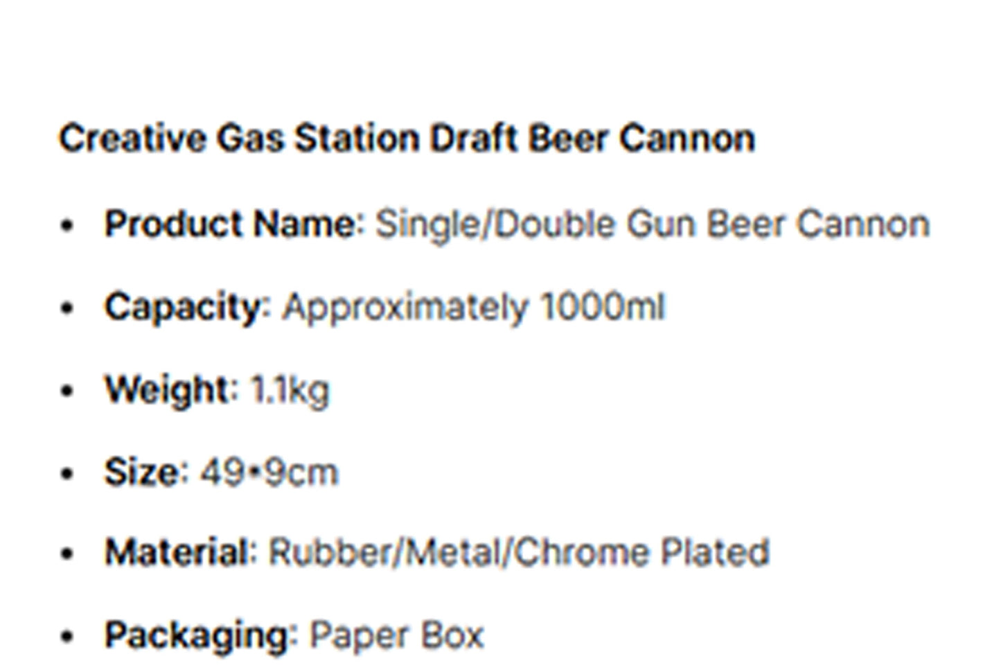 Double-Head Beer Dispenser