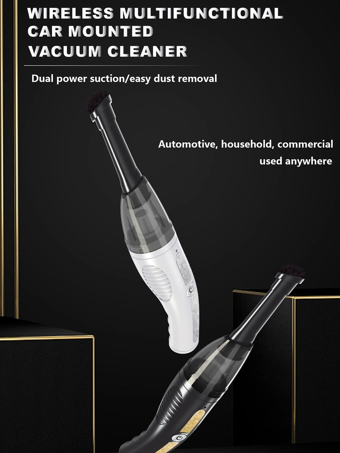 Cordless 4-in-1 Multi-Purpose Vacuum Cleaner - 2 Colours