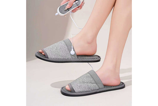 **Digital Therapeutic Massage Shoes: EMS Microcurrent Foot Massager**