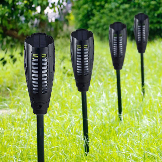 Chinese style solar flame garden light