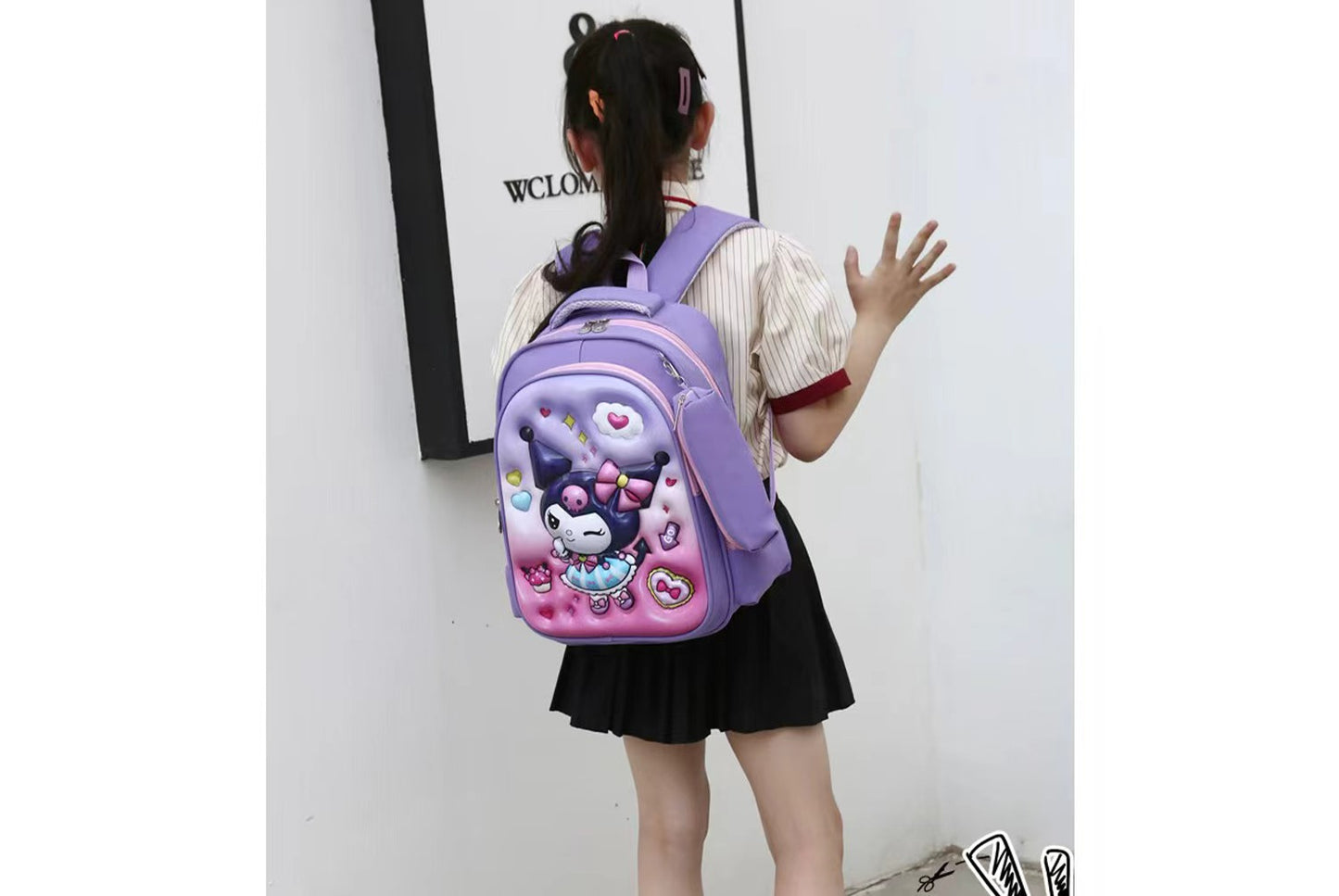 Cartoon Hardshell Kids Backpack