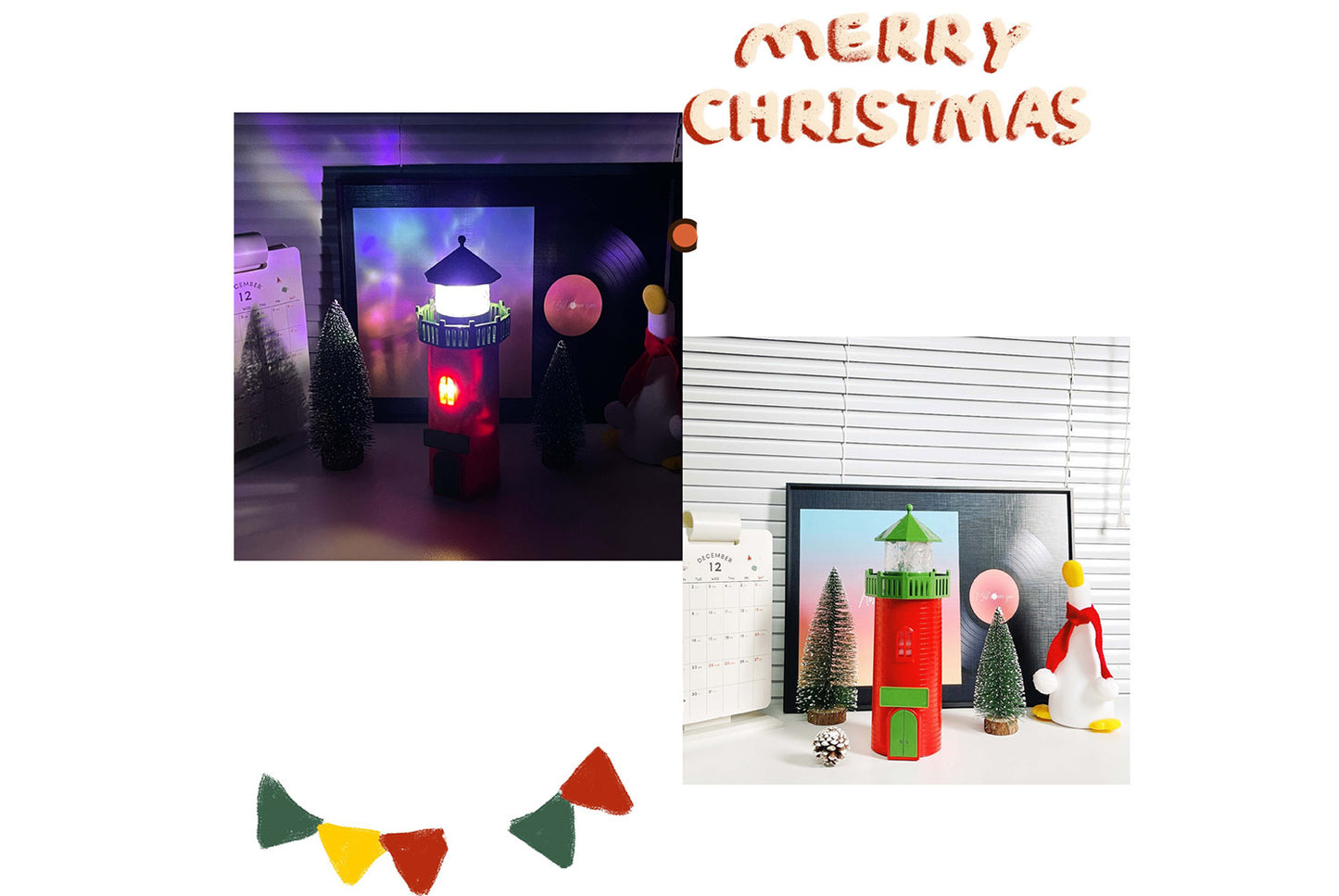 **Lighthouse Ambiance Night Light Bluetooth Model**