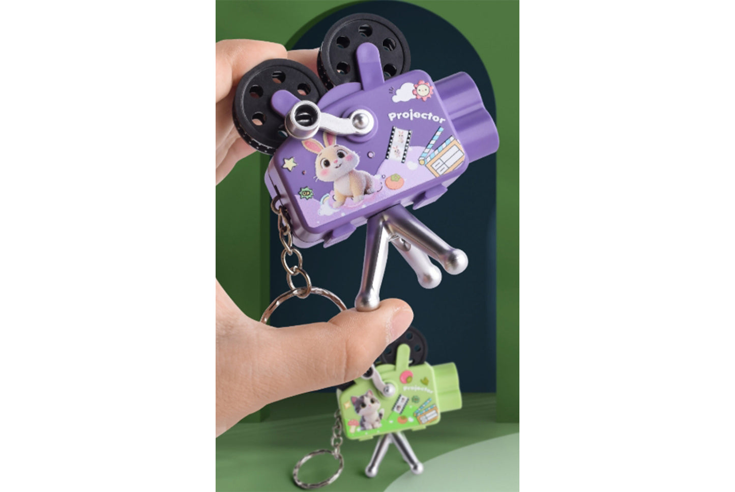 Children's Hand-Cranked Projector