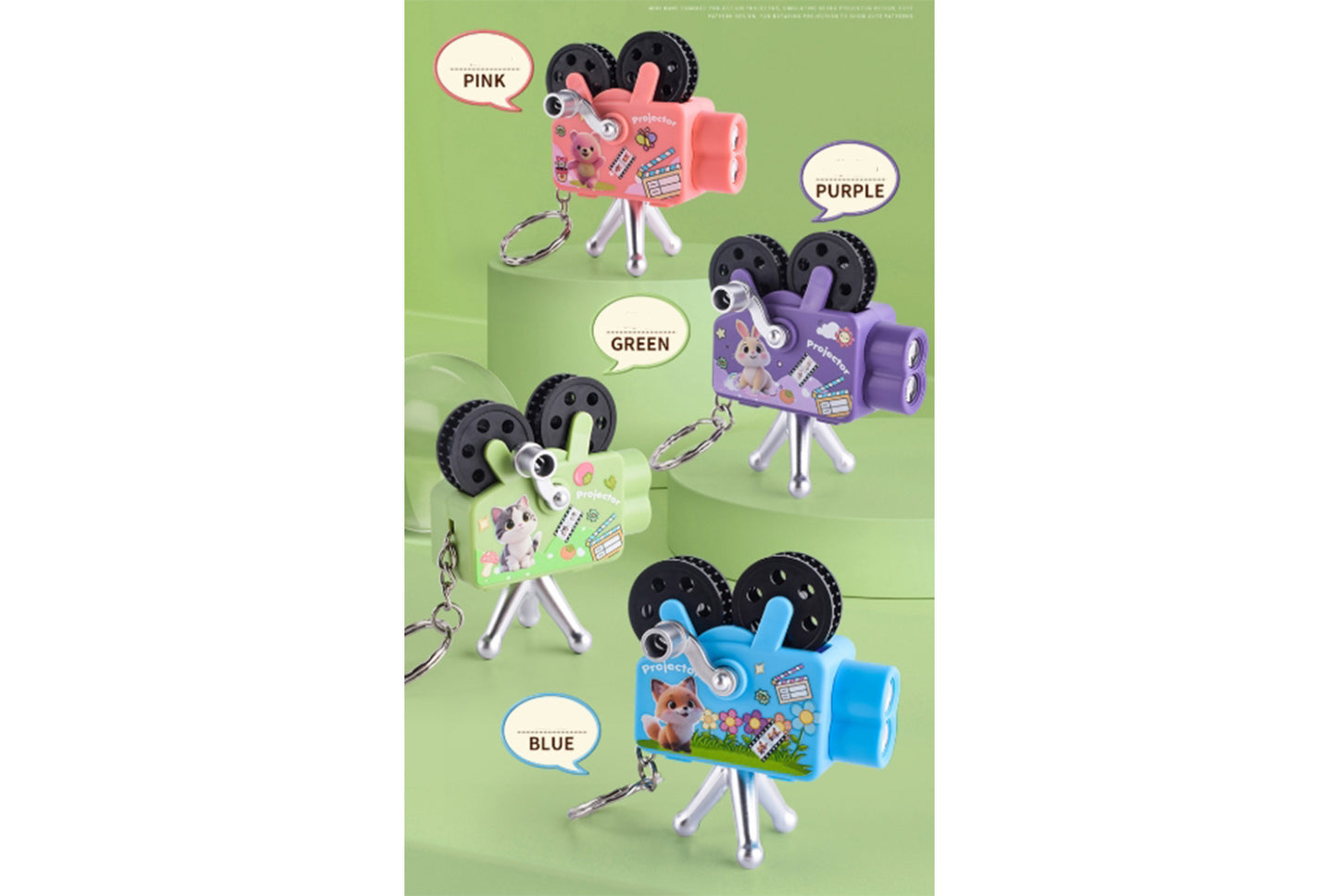 Children's Hand-Cranked Projector