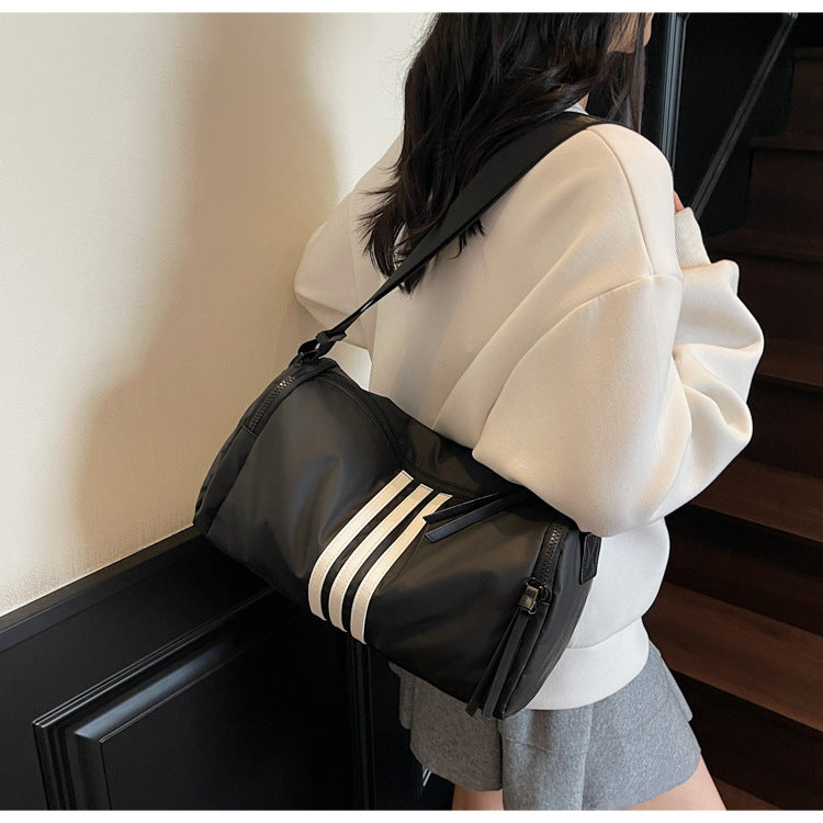 Stylish Sporty Cylindrical Bag