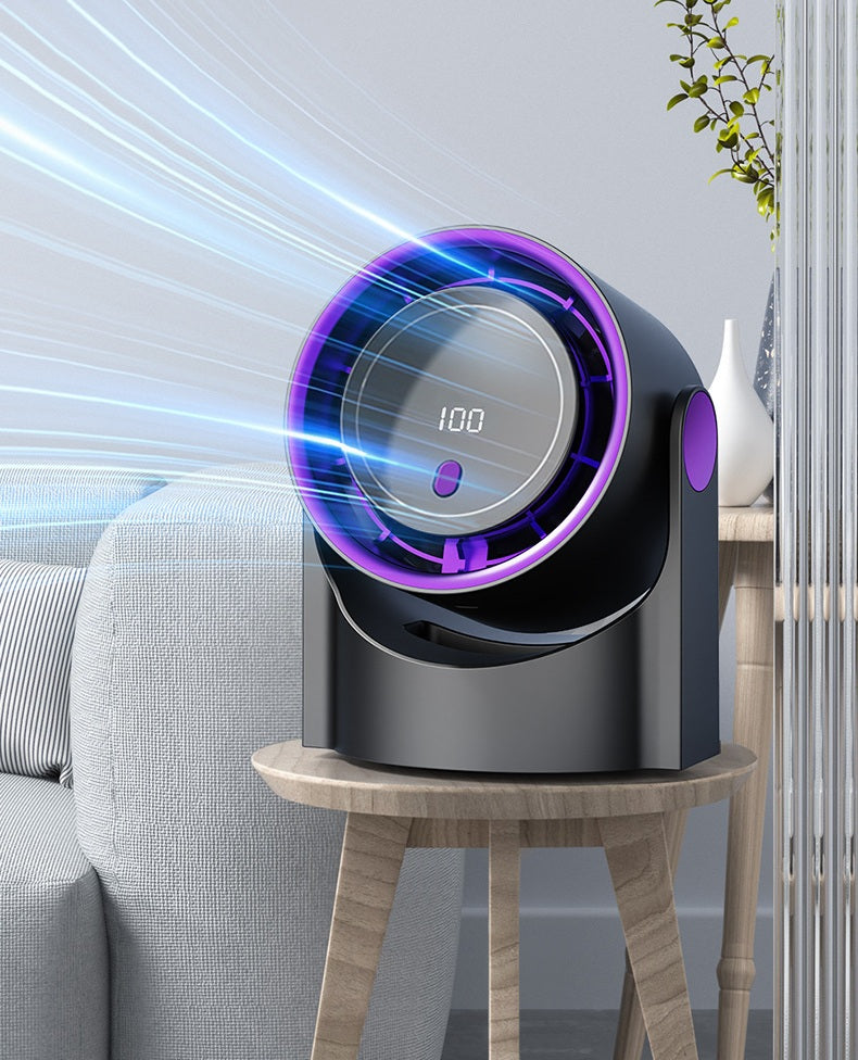 # Type-C Digital Display Five-Speed Desktop Fan