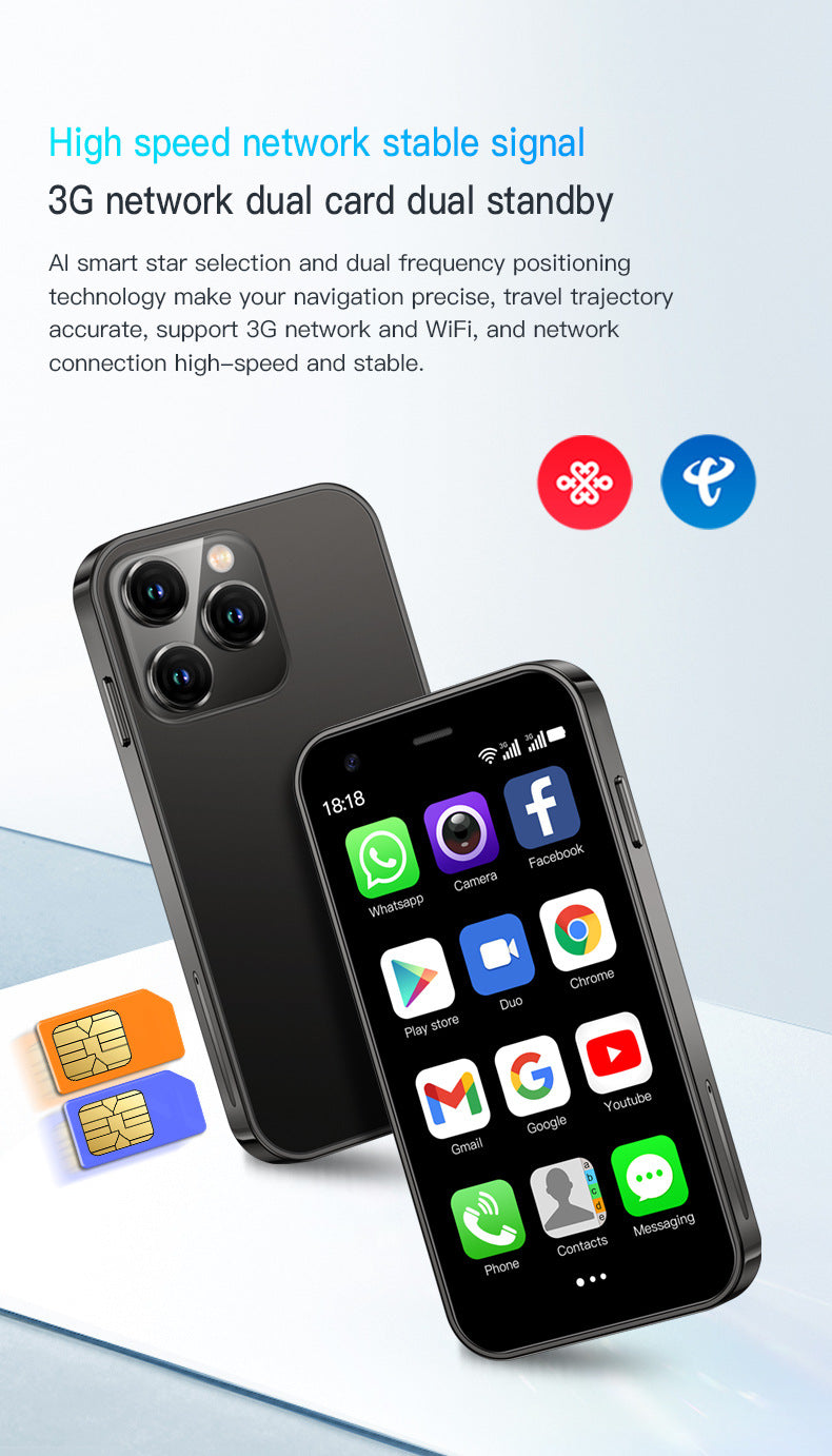 # XS15 Mini Card Smartphone