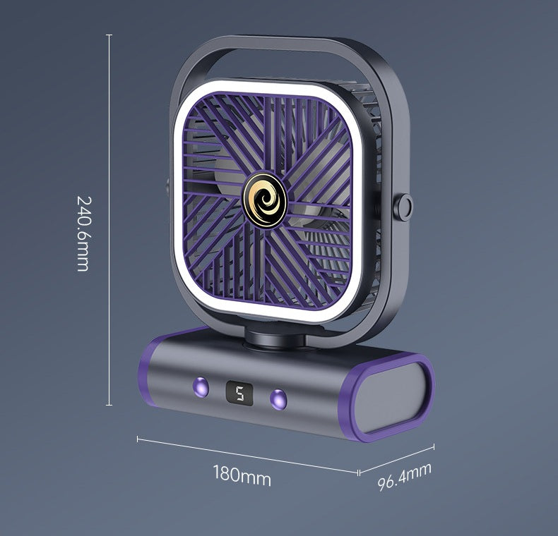 # USB Rechargeable Portable Circulating Fan