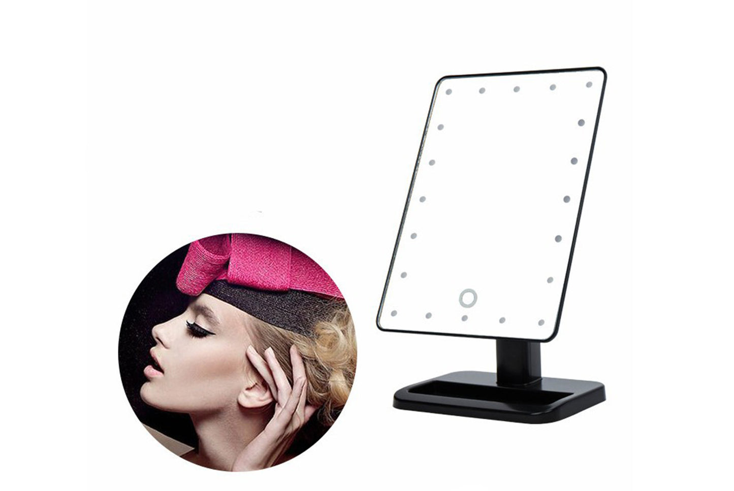 Bluetooth Music Makeup Mirror