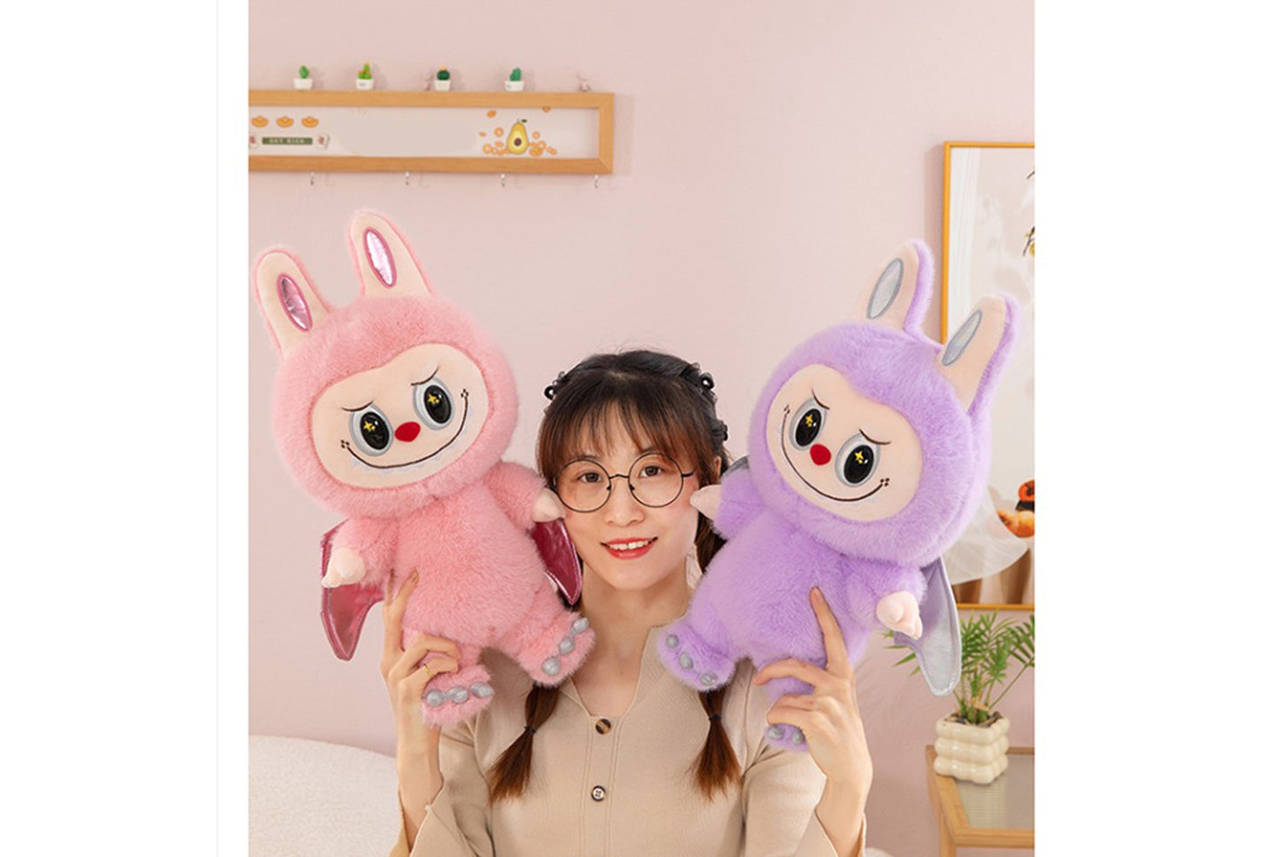 Angel Labubu Plush Toy