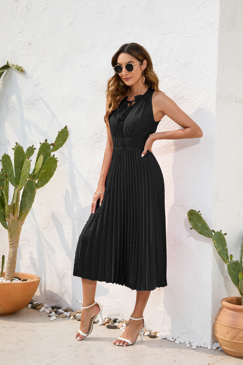 # Sleeveless Vacation Dress