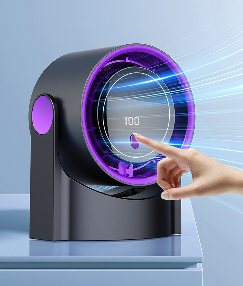 # Type-C Digital Display Five-Speed Desktop Fan