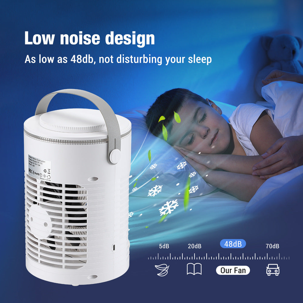 # Water-Cooled Spray Desktop Air Cooler