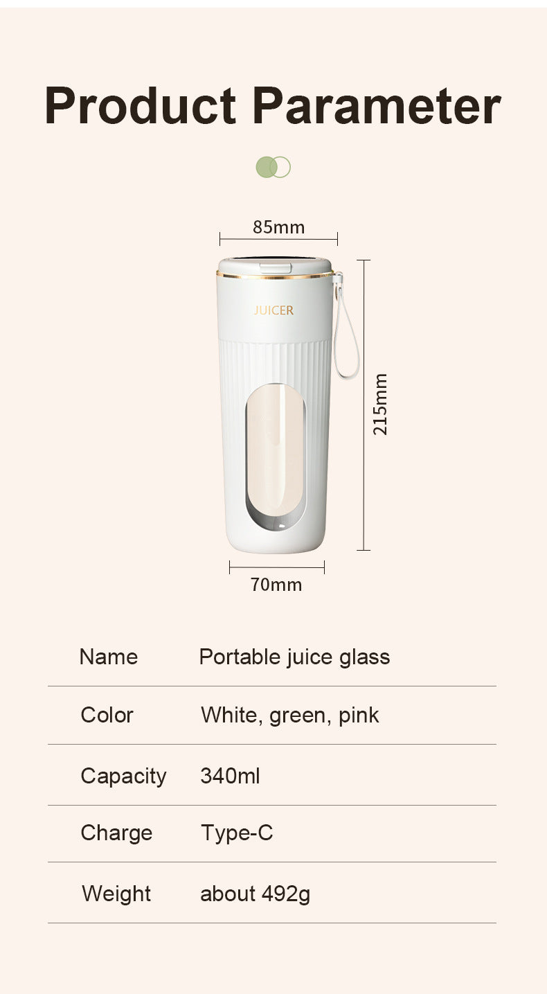 Mini 14-blade cutter head | Juicing cup for home use