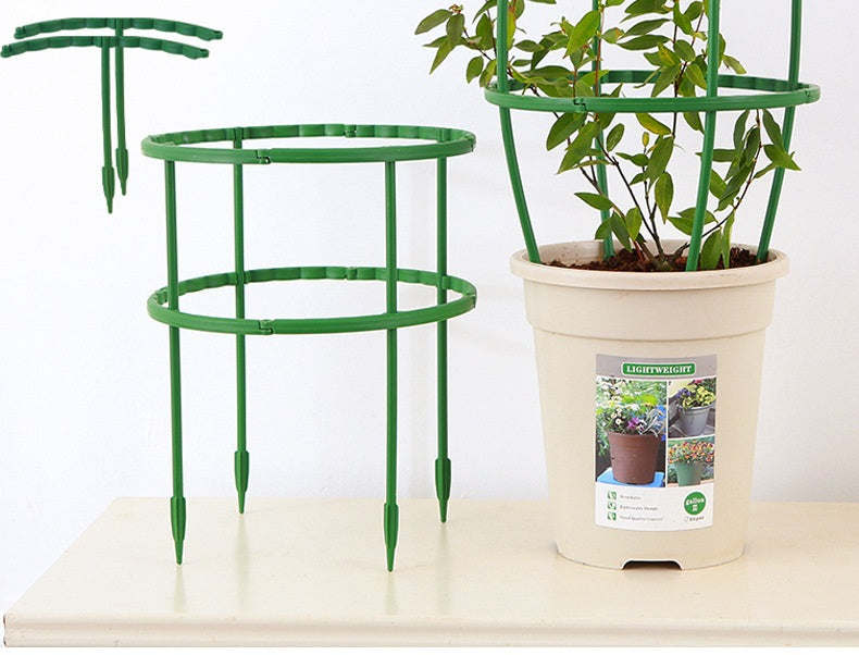 Semi-circular Interlocking Plant Support Stand