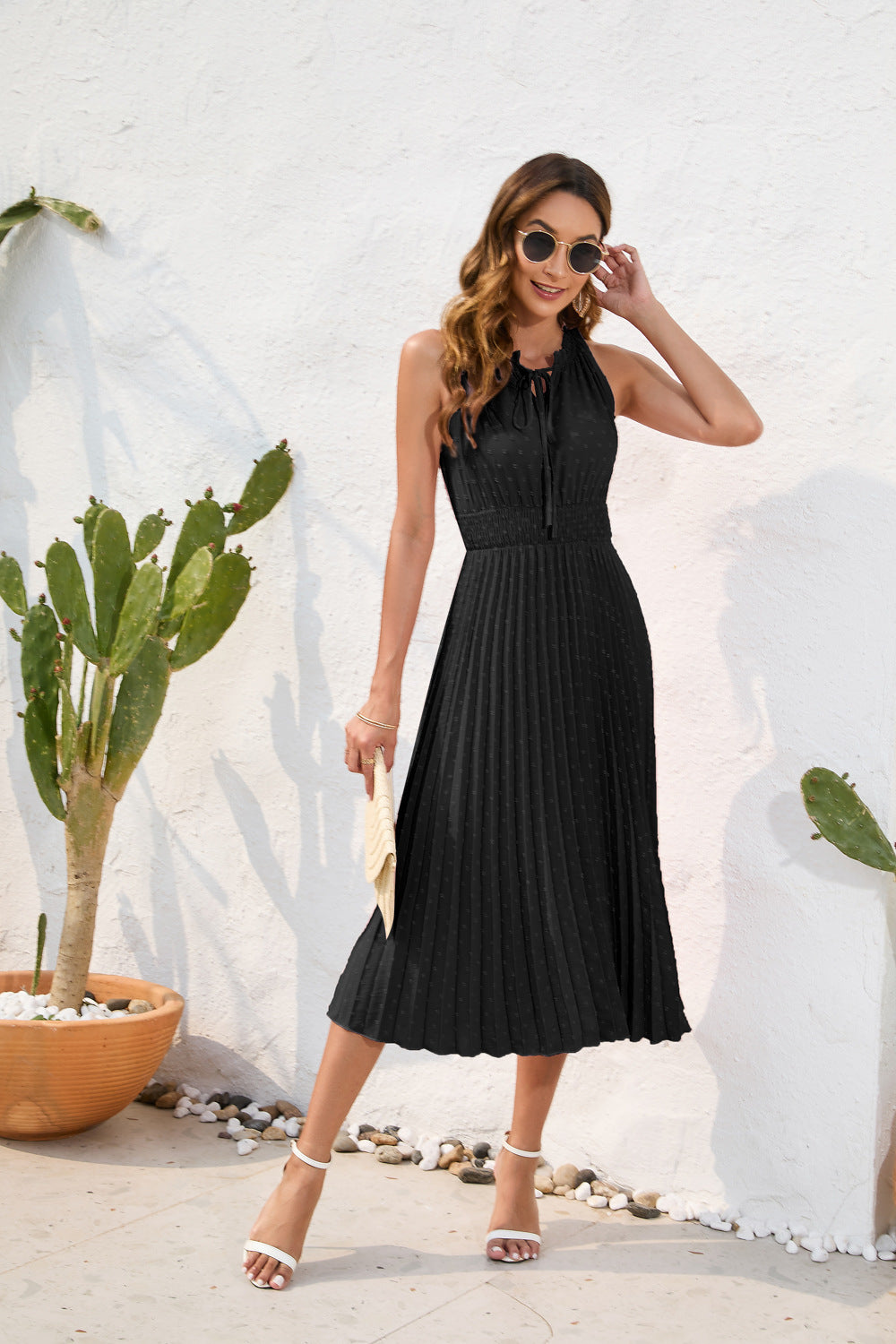 # Sleeveless Vacation Dress