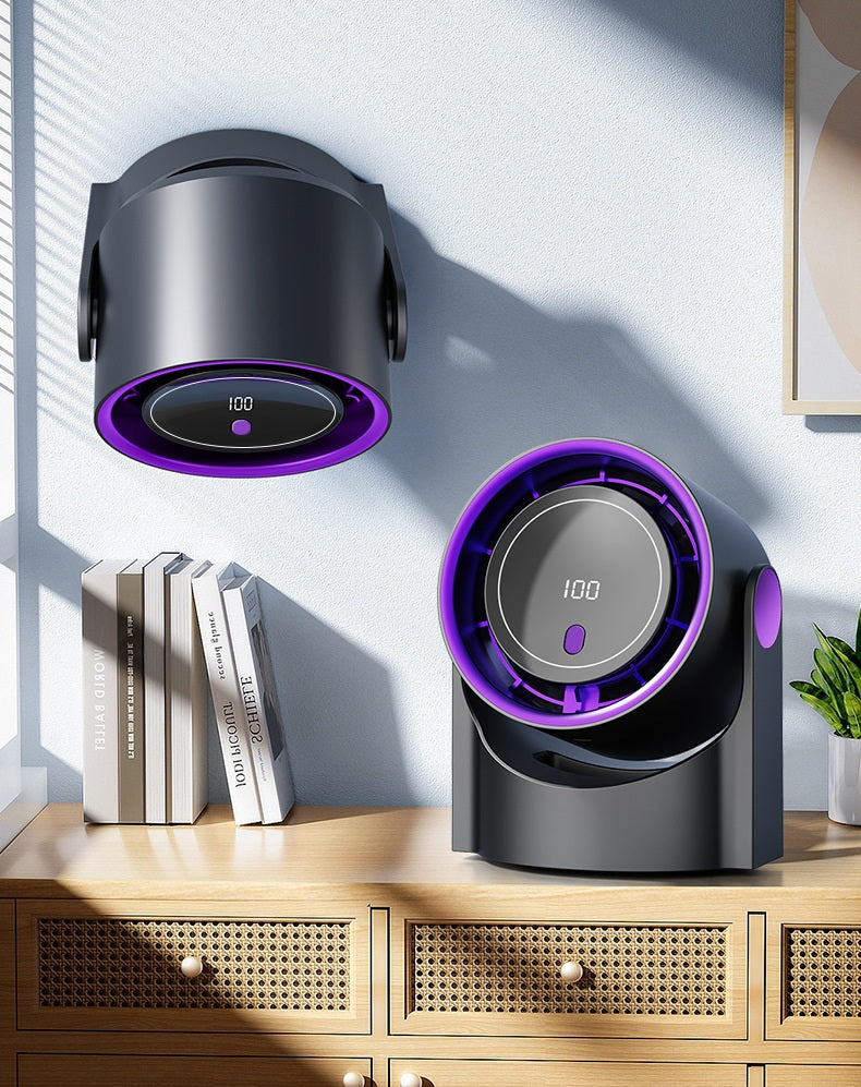 # Type-C Digital Display Five-Speed Desktop Fan