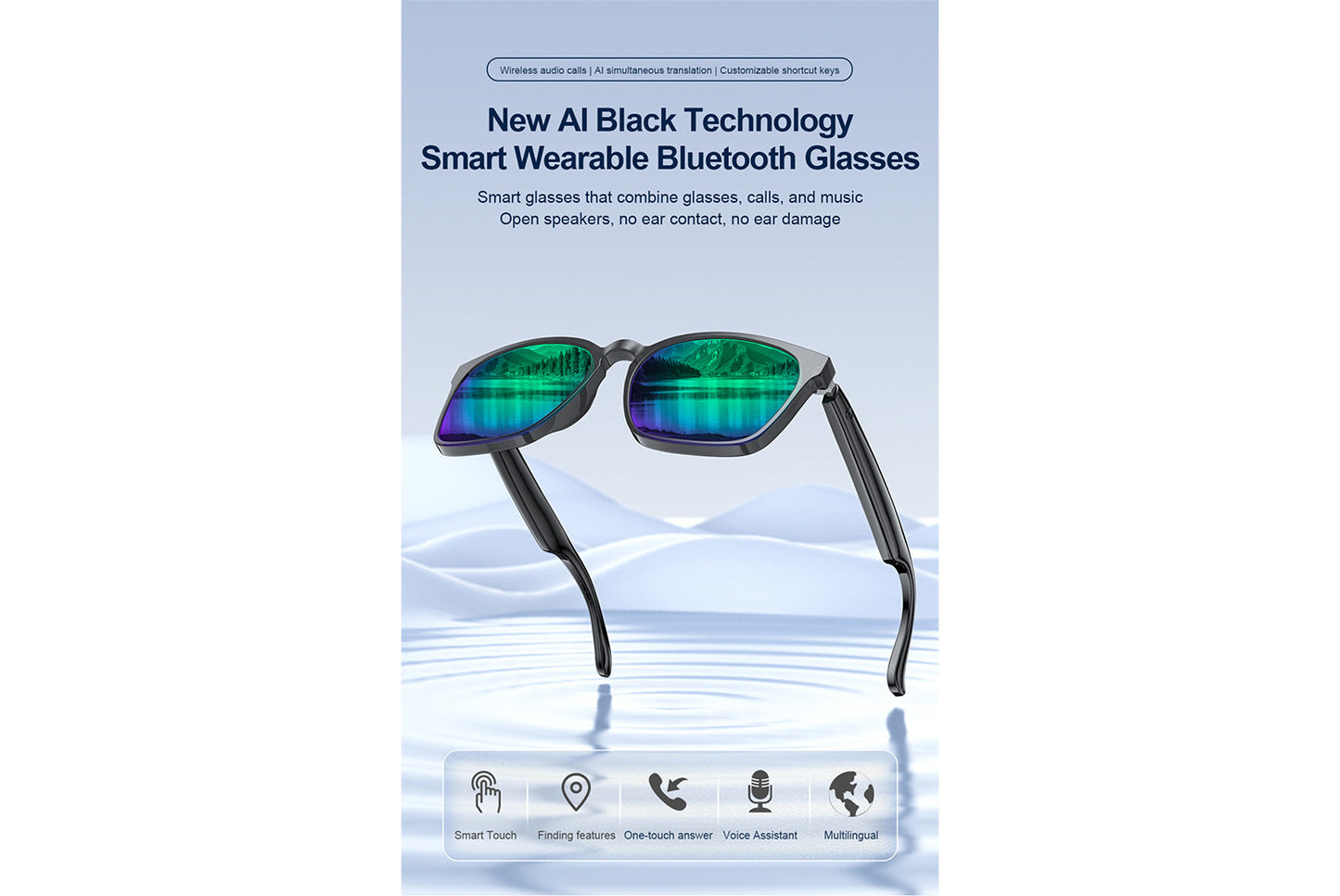 AI Translation Smart Glasses