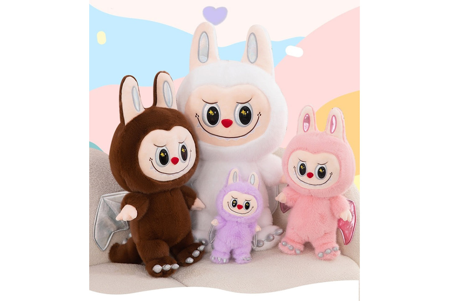 Angel Labubu Plush Toy