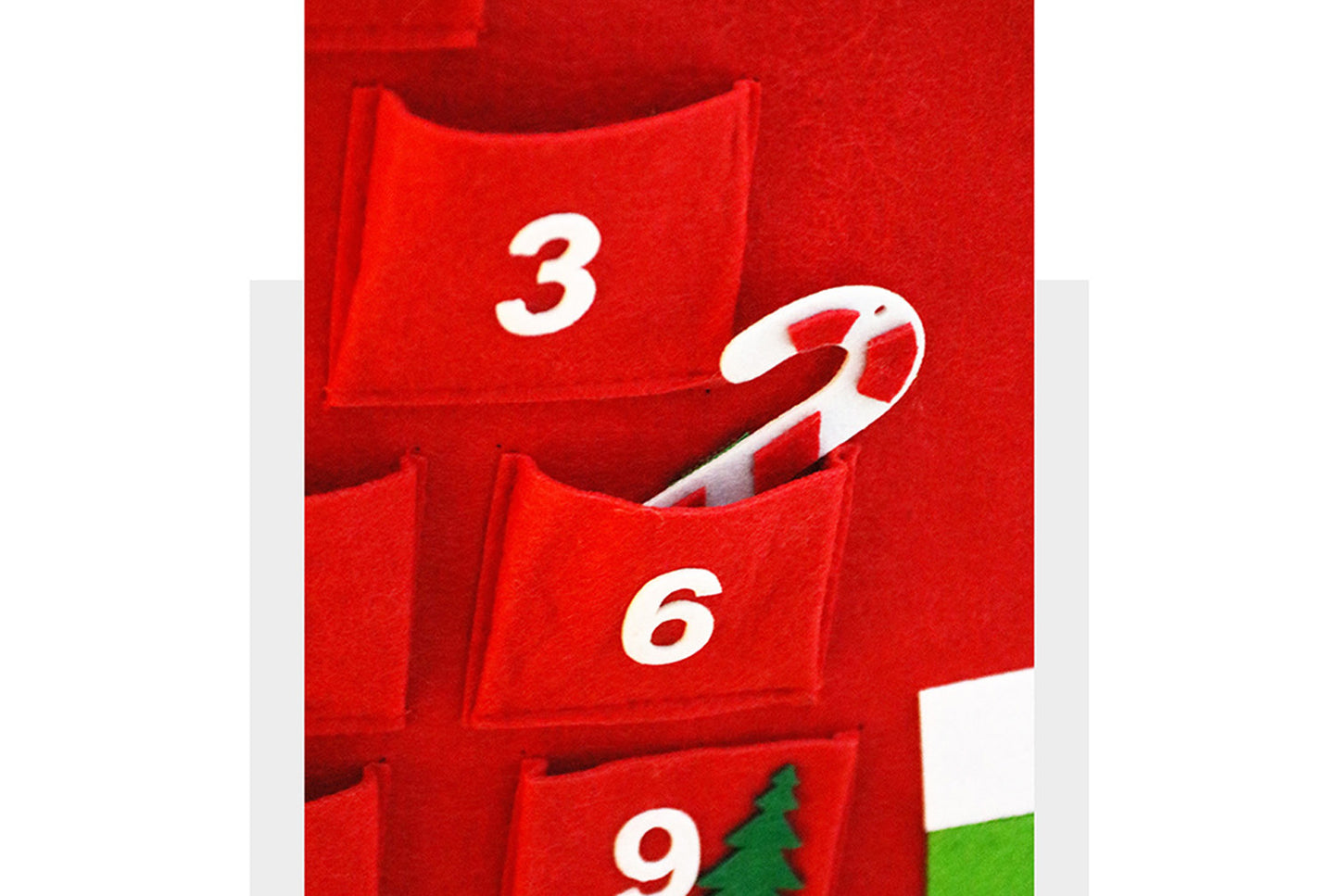 24 Days of Santa Felt Ornaments