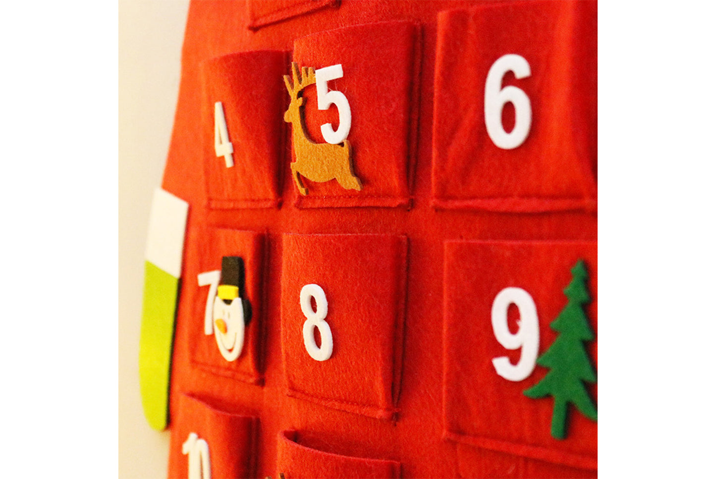 24 Days of Santa Felt Ornaments