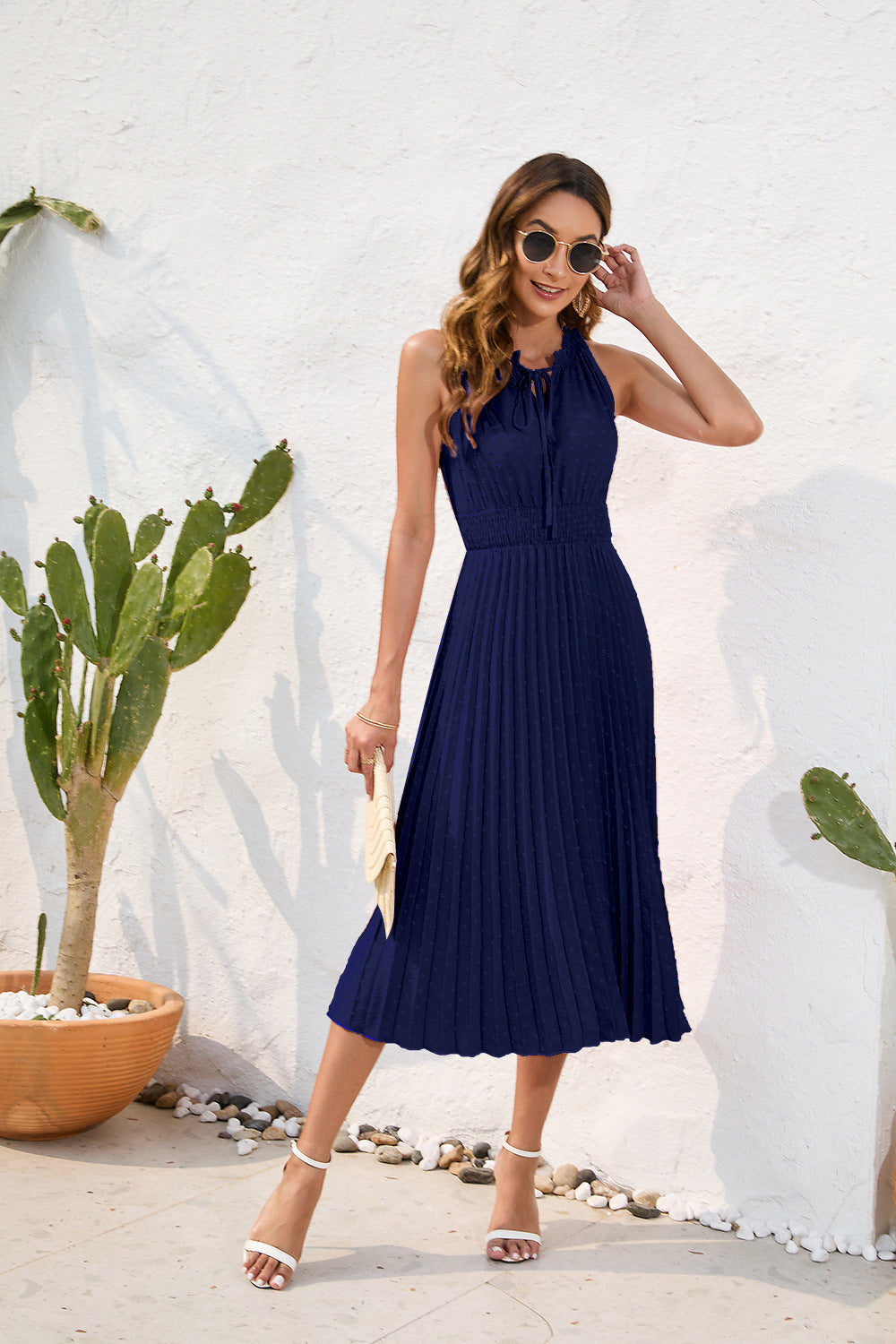 # Sleeveless Vacation Dress