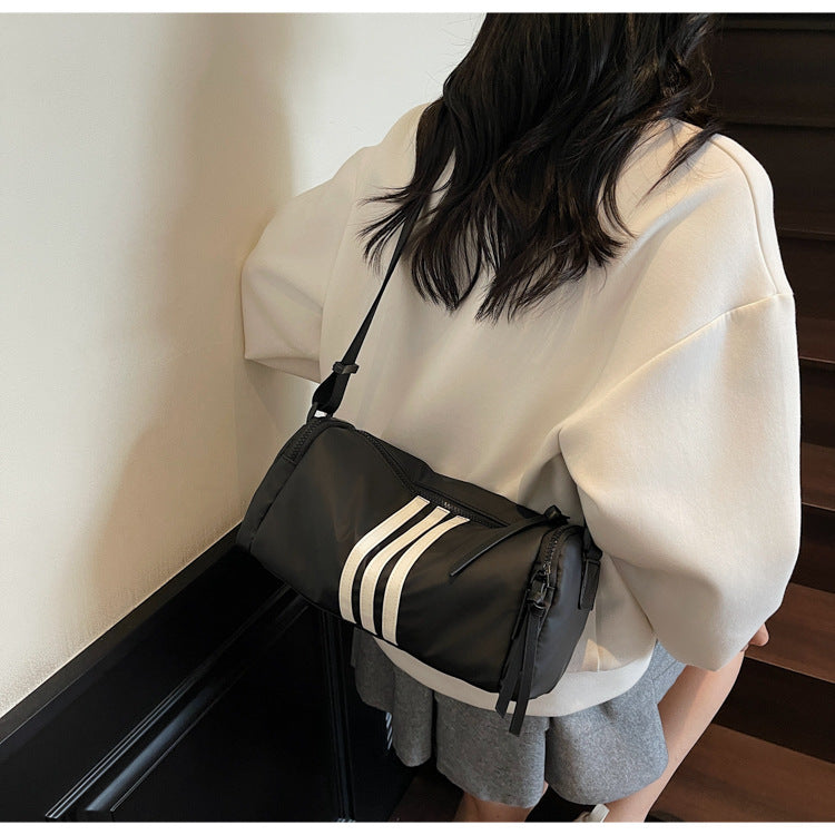 Stylish Sporty Cylindrical Bag