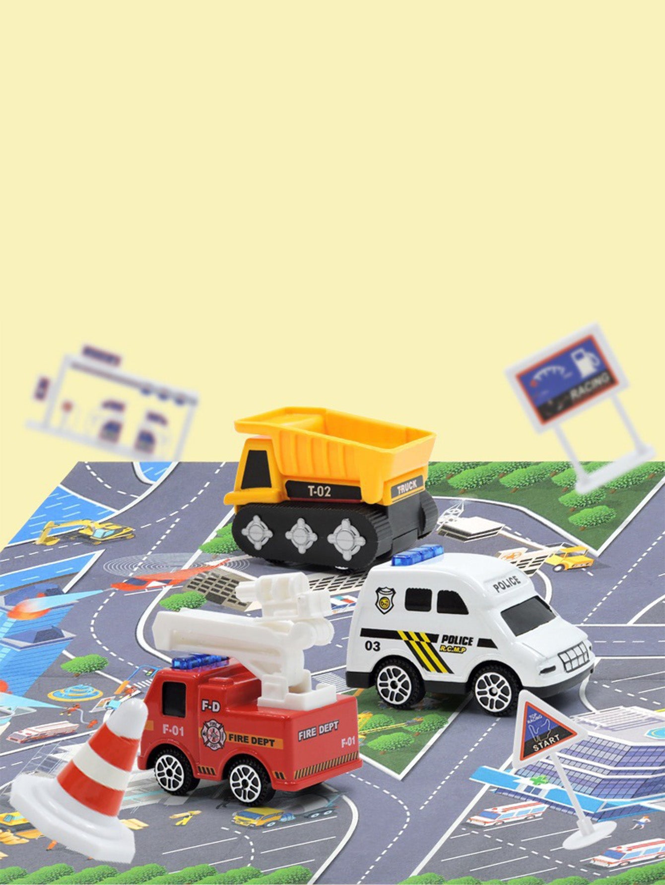 Christmas countdown boy engineering car toy