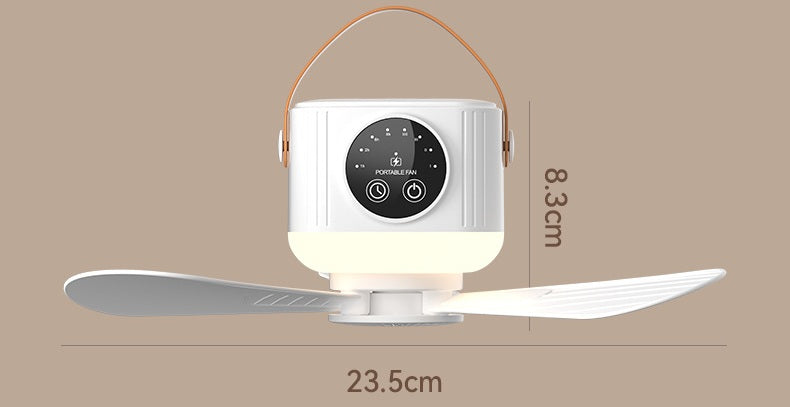 # Portable Hanging Rechargeable Ceiling Fan
