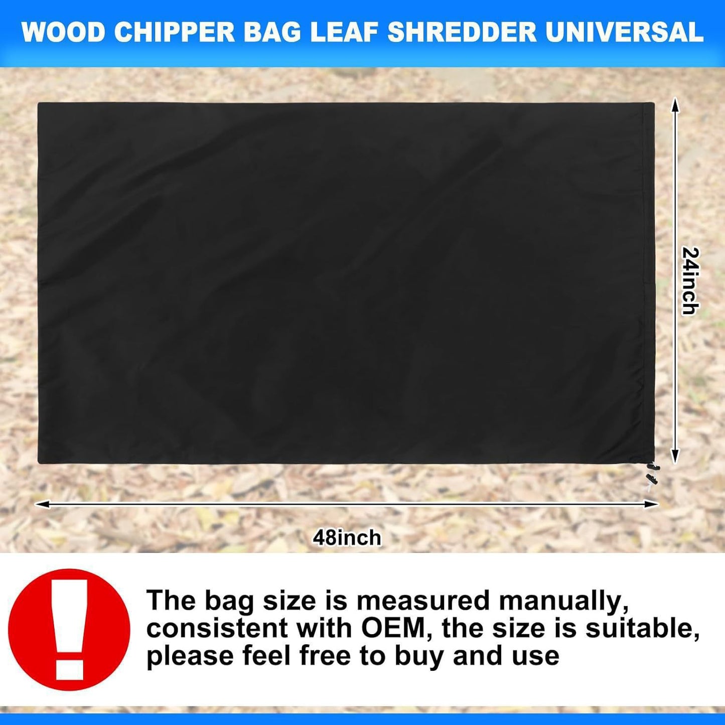 # Universal Wood Chip Collection Bag