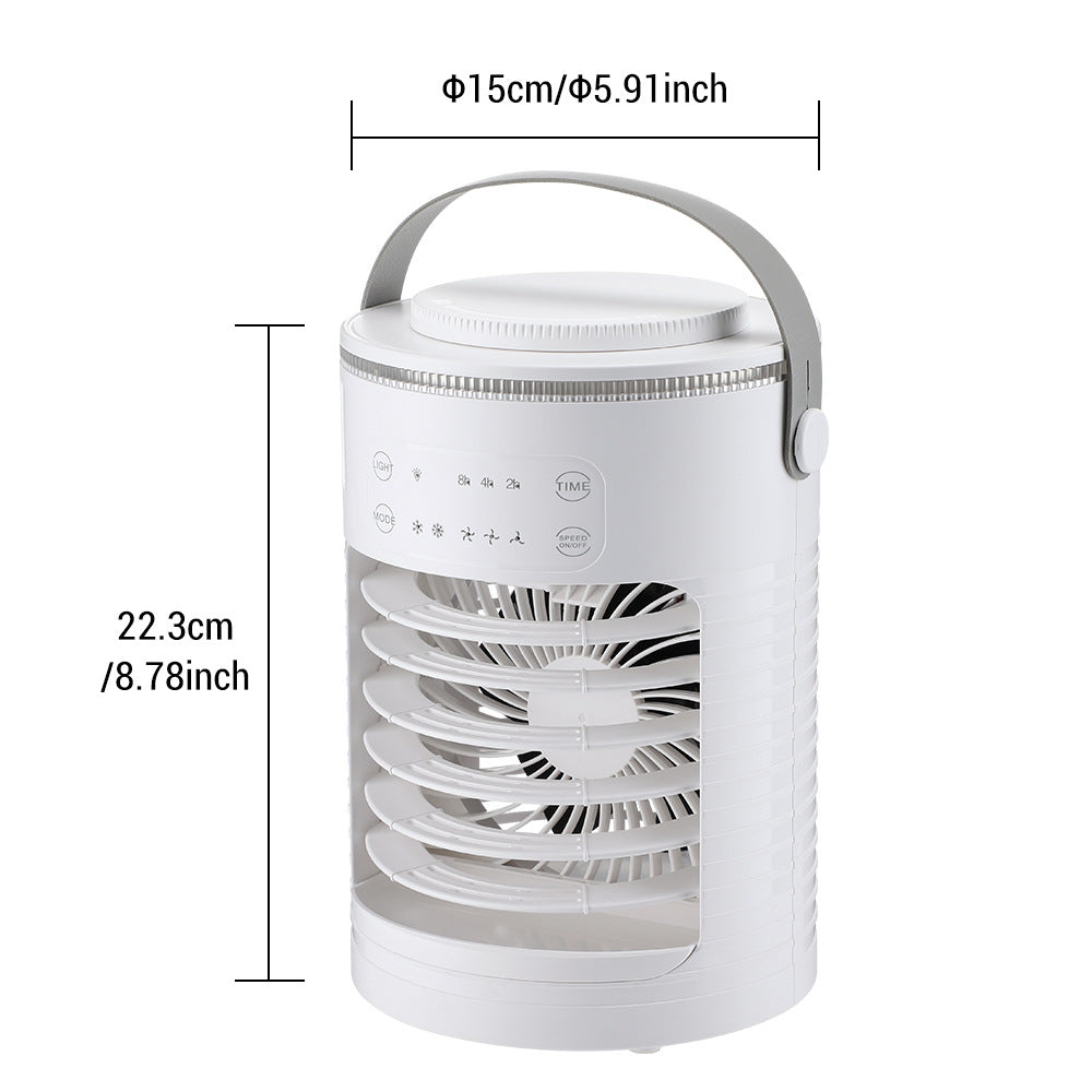 # Water-Cooled Spray Desktop Air Cooler