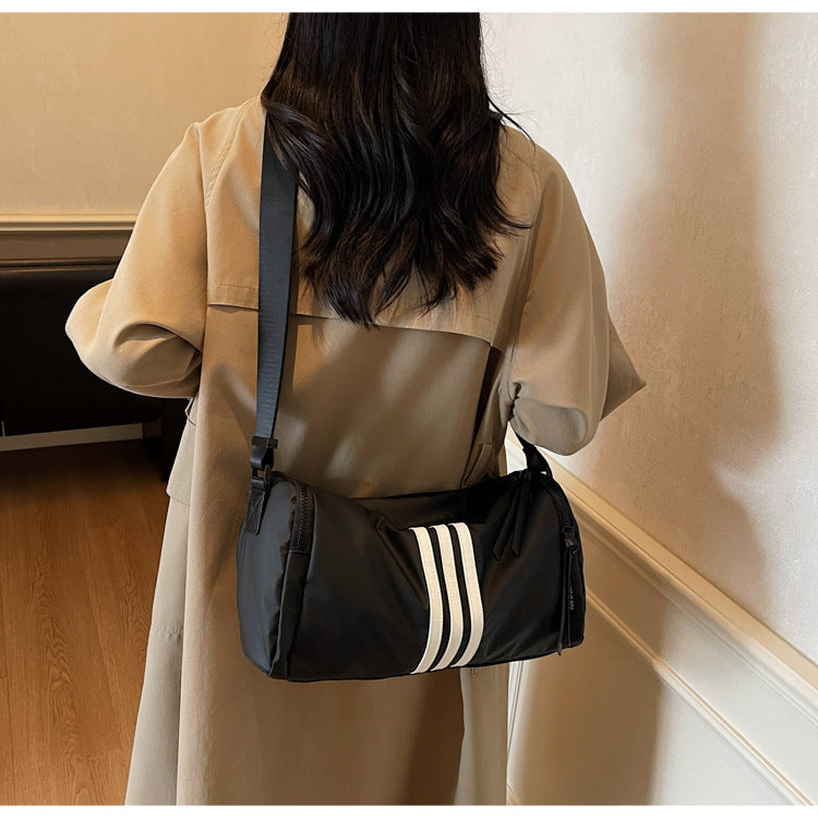 Stylish Sporty Cylindrical Bag