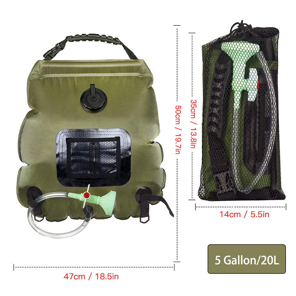 20L Outdoor Camping Shower Bag