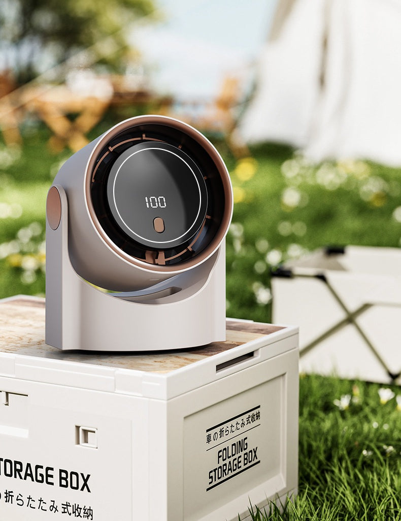 # Type-C Digital Display Five-Speed Desktop Fan