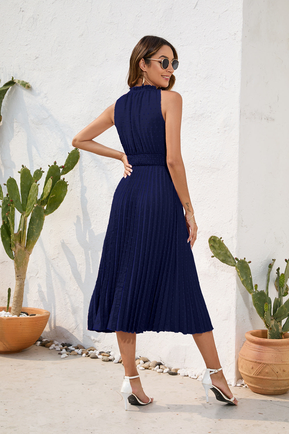 # Sleeveless Vacation Dress