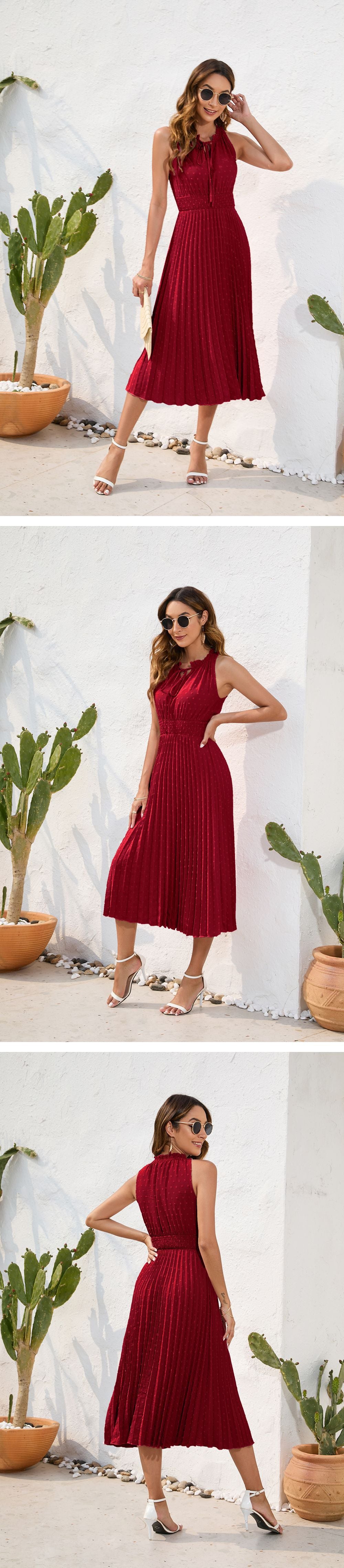 # Sleeveless Vacation Dress