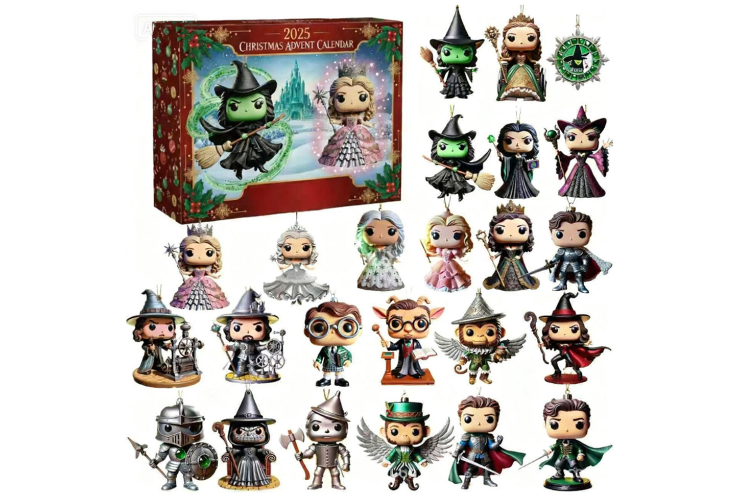 **2025 New Christmas Advent Calendar Blind Box** 2D