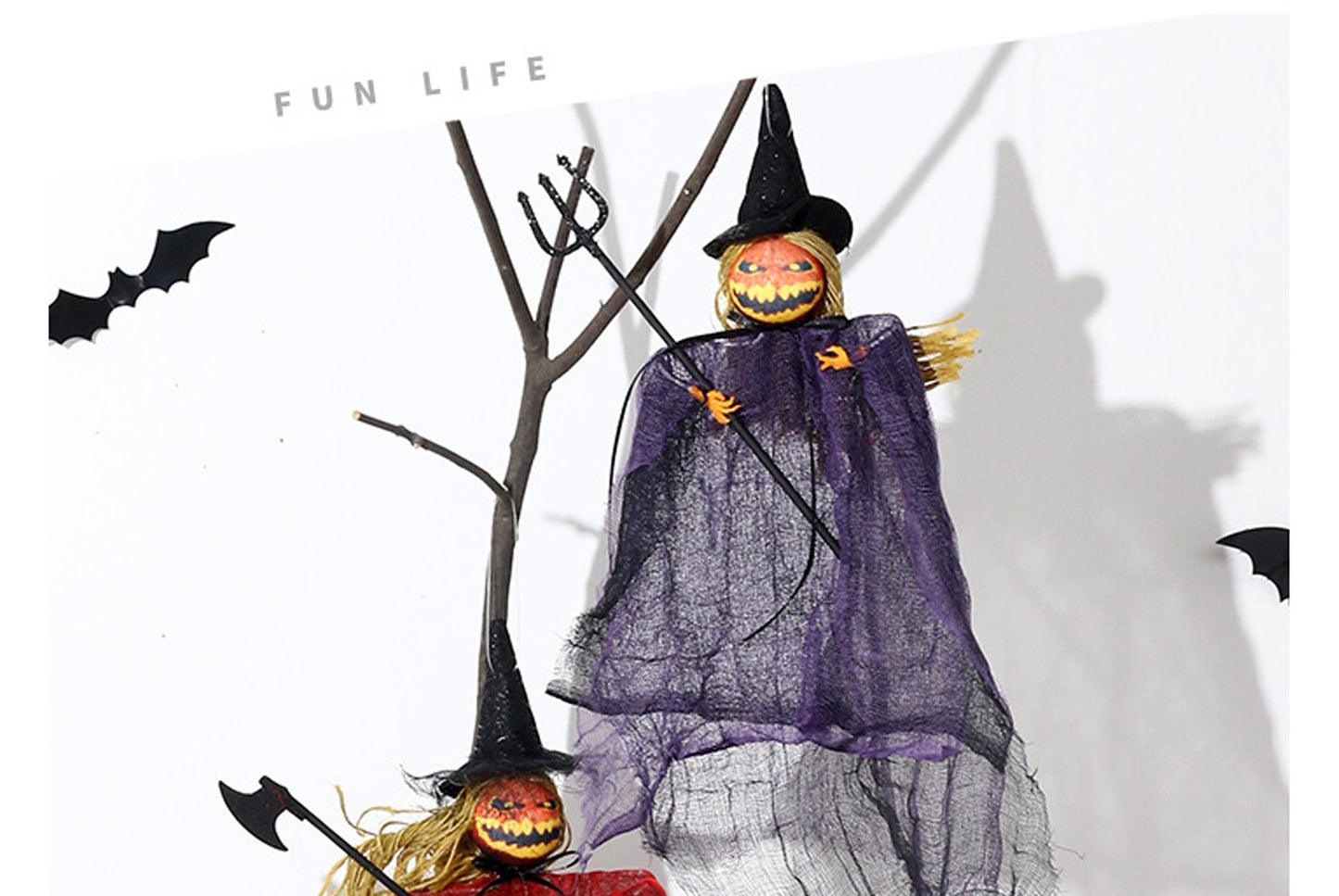 **Halloween Scary Pumpkin Doll Pendant - A Must-Haunted Party Decoration**