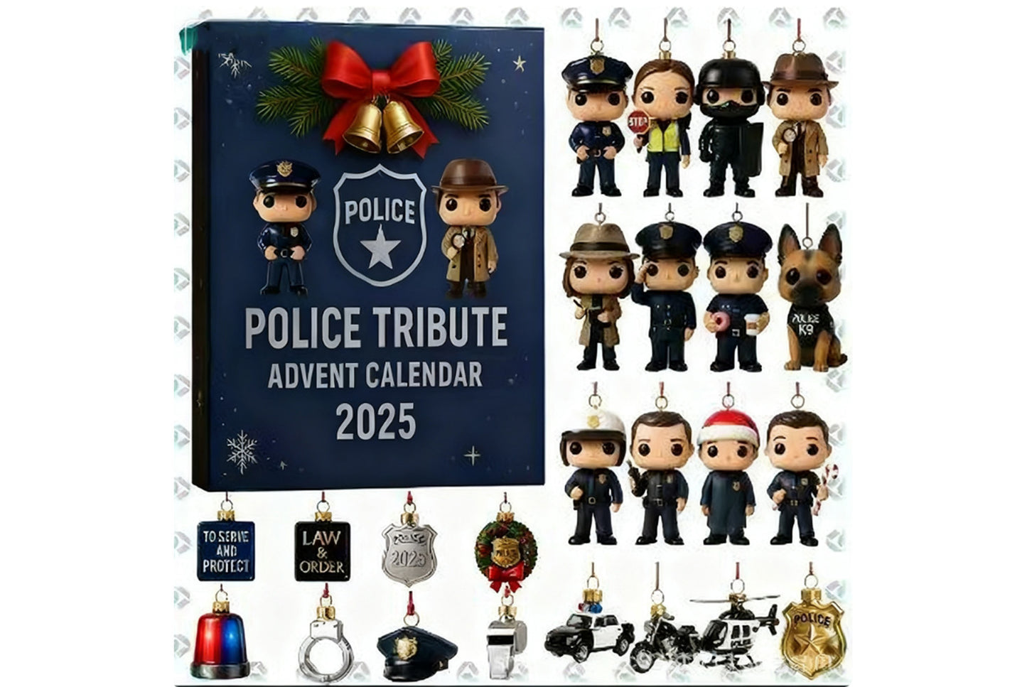 **2025 New Christmas Advent Calendar Blind Box** 2D